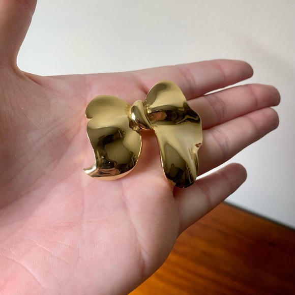 Vintage bow brooch pin - Picture 4 of 8